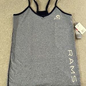 Large NFL Rams woman’s tank top